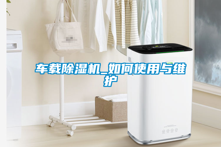 車載除濕機(jī)_如何使用與維護(hù)