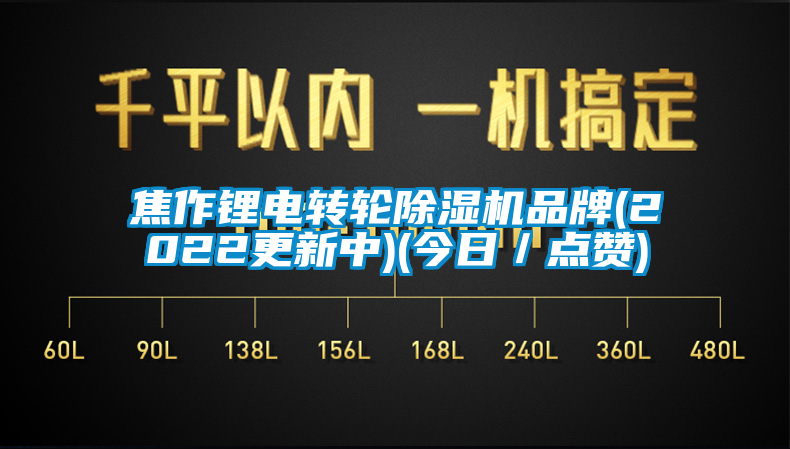 焦作鋰電轉(zhuǎn)輪除濕機(jī)品牌(2022更新中)(今日／點贊)