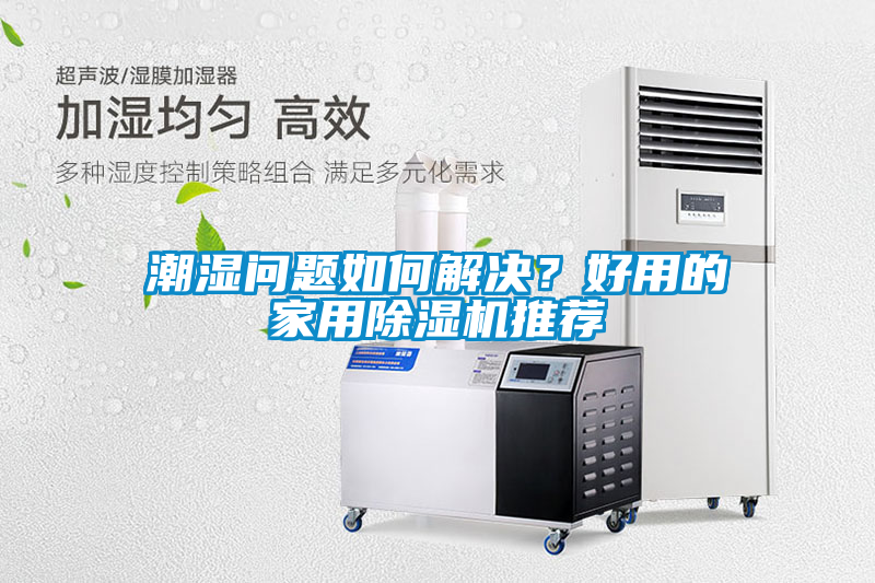 潮濕問題如何解決？好用的家用除濕機推薦