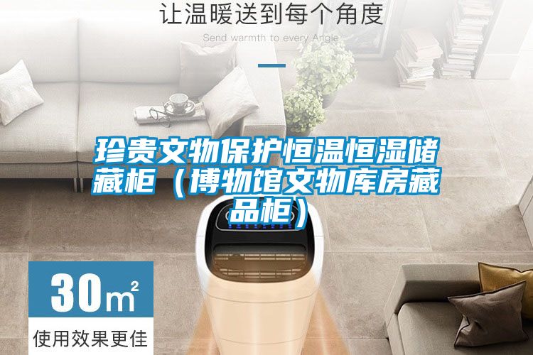 珍貴文物保護(hù)恒溫恒濕儲(chǔ)藏柜（博物館文物庫(kù)房藏品柜）