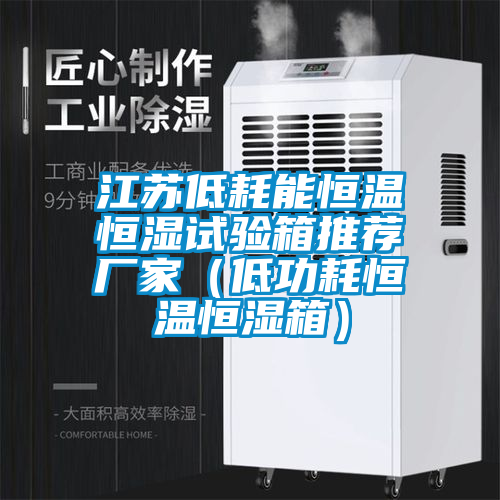 江蘇低耗能恒溫恒濕試驗(yàn)箱推薦廠家（低功耗恒溫恒濕箱）