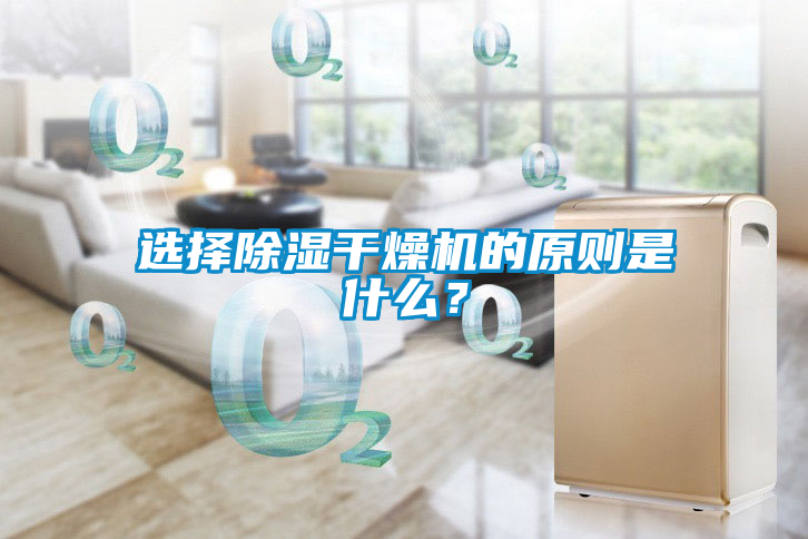 選擇除濕干燥機的原則是什么？