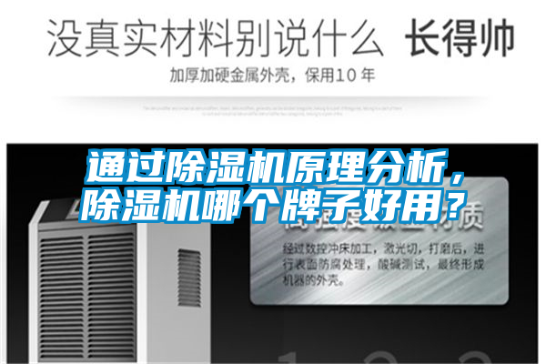 通過除濕機原理分析，除濕機哪個牌子好用？