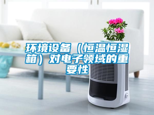 環(huán)境設(shè)備（恒溫恒濕箱）對(duì)電子領(lǐng)域的重要性