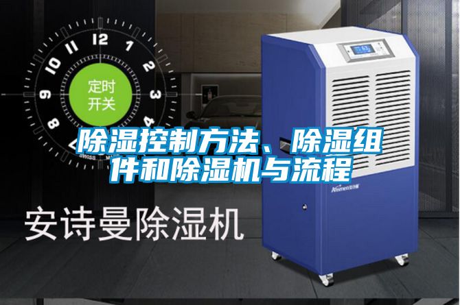 除濕控制方法、除濕組件和除濕機與流程