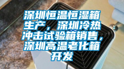 深圳恒溫恒濕箱生產(chǎn)，深圳冷熱沖擊試驗箱銷售，深圳高溫老化箱開發(fā)