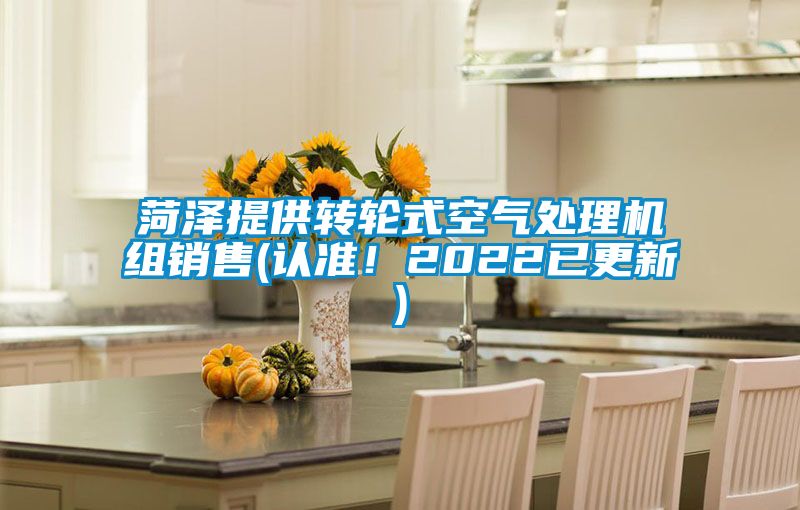 菏澤提供轉(zhuǎn)輪式空氣處理機組銷售(認準(zhǔn)！2022已更新)