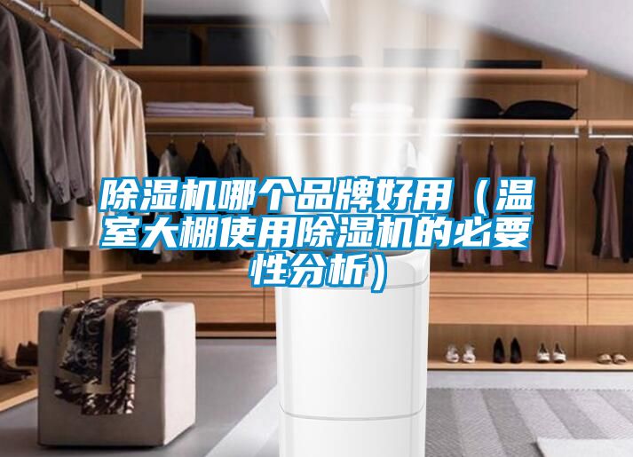 除濕機(jī)哪個(gè)品牌好用（溫室大棚使用除濕機(jī)的必要性分析）