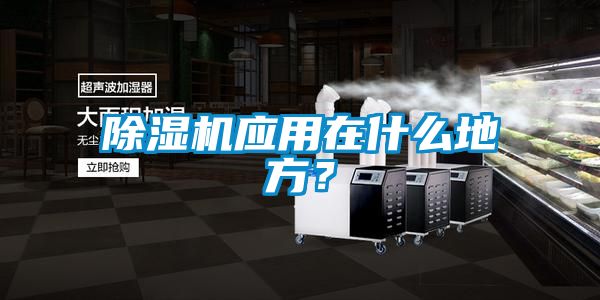 除濕機(jī)應(yīng)用在什么地方？