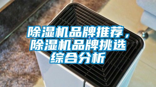 除濕機品牌推薦，除濕機品牌挑選綜合分析