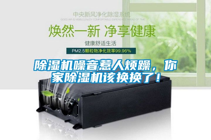 除濕機噪音惹人煩躁，你家除濕機該換換了！