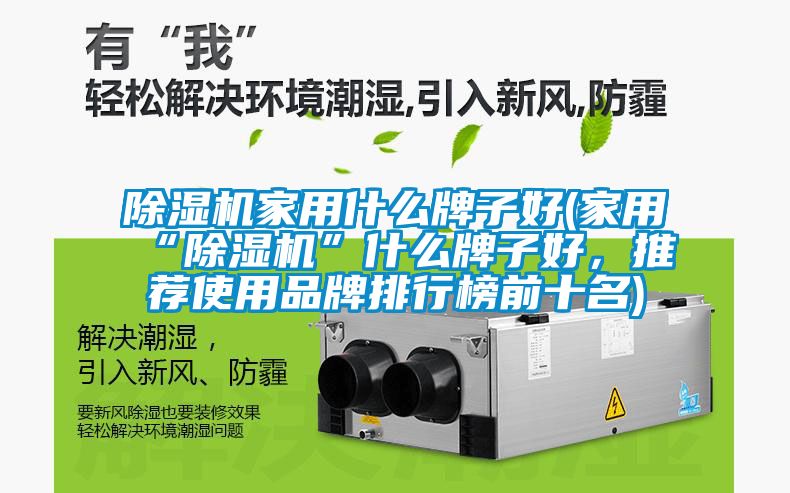 除濕機(jī)家用什么牌子好(家用“除濕機(jī)”什么牌子好，推薦使用品牌排行榜前十名)