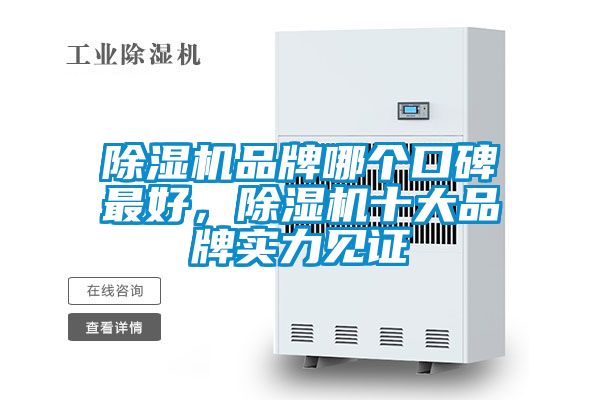 除濕機(jī)品牌哪個(gè)口碑最好，除濕機(jī)十大品牌實(shí)力見證