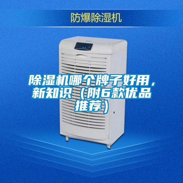 除濕機(jī)哪個牌子好用，新知識（附6款優(yōu)品推薦）