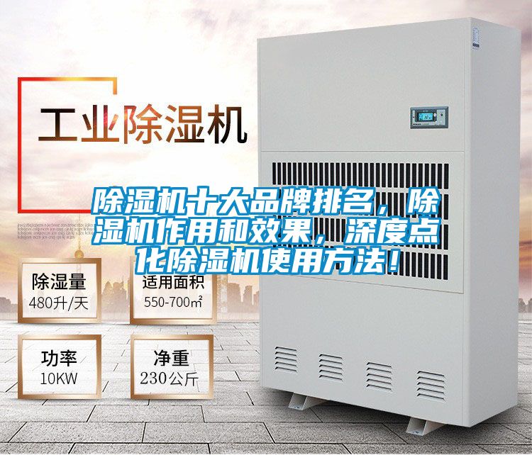 除濕機(jī)十大品牌排名，除濕機(jī)作用和效果，深度點(diǎn)化除濕機(jī)使用方法！