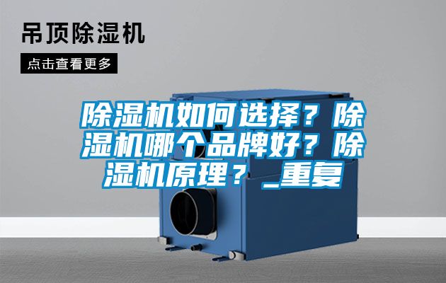 除濕機如何選擇？除濕機哪個品牌好？除濕機原理？_重復(fù)