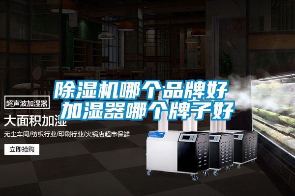 除濕機(jī)哪個(gè)品牌好 加濕器哪個(gè)牌子好