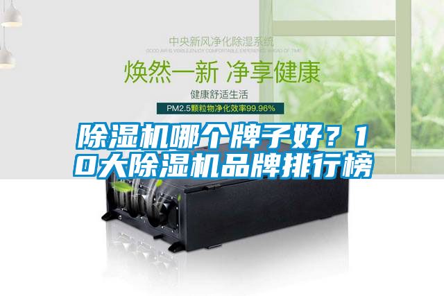 除濕機哪個牌子好？10大除濕機品牌排行榜