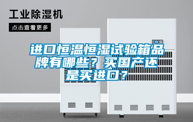 進(jìn)口恒溫恒濕試驗(yàn)箱品牌有哪些？買(mǎi)國(guó)產(chǎn)還是買(mǎi)進(jìn)口？