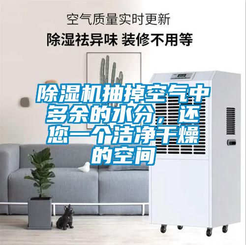 除濕機(jī)抽掉空氣中多余的水分，還您一個(gè)潔凈干燥的空間