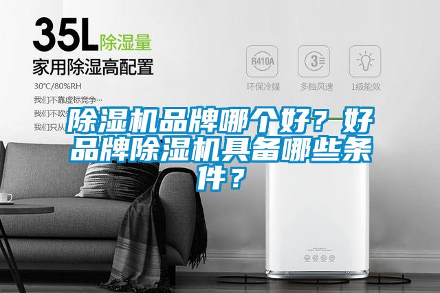 除濕機(jī)品牌哪個(gè)好？好品牌除濕機(jī)具備哪些條件？
