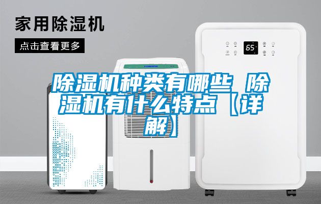 除濕機(jī)種類(lèi)有哪些 除濕機(jī)有什么特點(diǎn)【詳解】