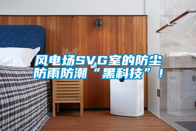 風(fēng)電場(chǎng)SVG室的防塵防雨防潮“黑科技”！