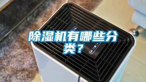 除濕機有哪些分類？