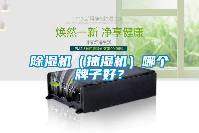 除濕機（抽濕機）哪個牌子好？