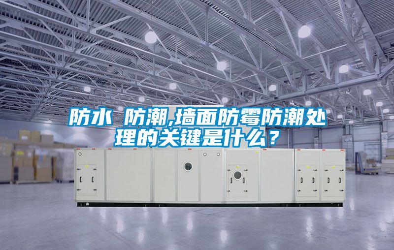 防水≠防潮,墻面防霉防潮處理的關(guān)鍵是什么？