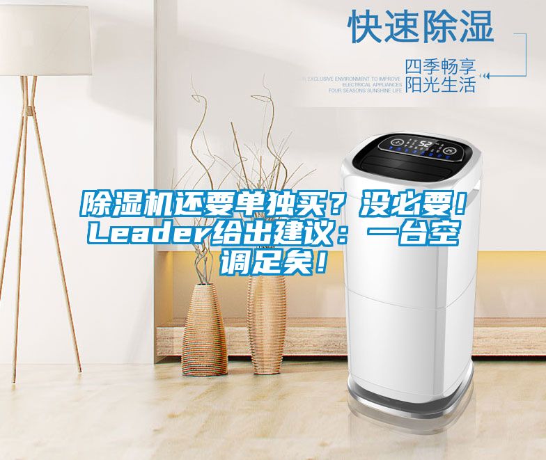 除濕機還要單獨買？沒必要！Leader給出建議：一臺空調足矣！