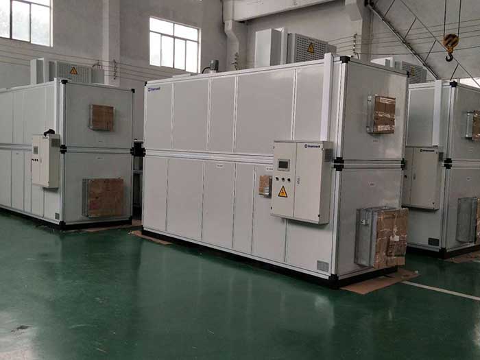 濟南銘威化工鋰電池鈷酸鋰零下40℃露點，三臺全新風轉(zhuǎn)輪除濕機組